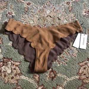 NWT bronze Marysia Bikini bottom, M
